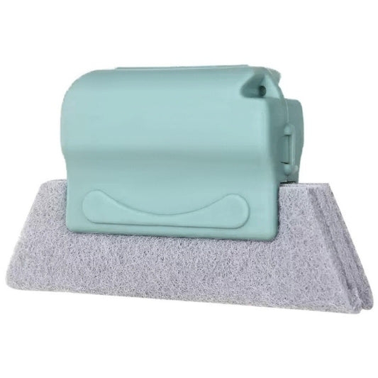 Bubzellacosh 2-in-1 Window & Door Track Cleaner - Professional Crevice Brush for Hard-to-Reach Corners and Grooves - Lightweight & Durable Household Cleaning Tool