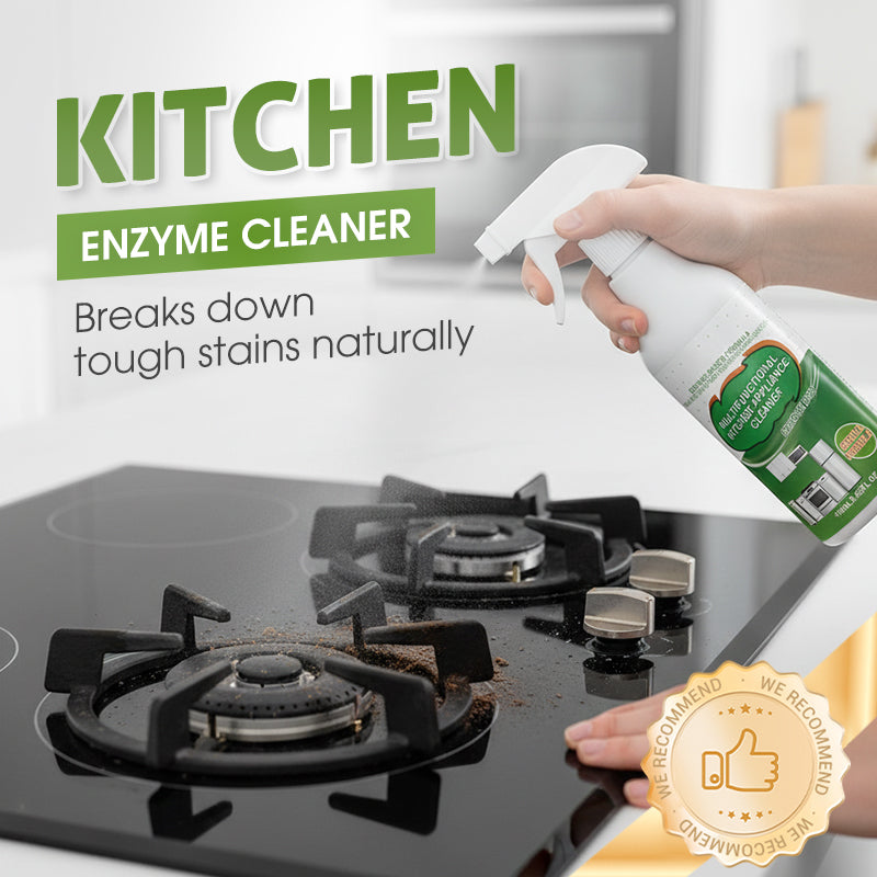 💐50% OFF !Puking®  Kitchen Enzyme Cleaner – Powerful Degreasing, Long-Lasting Freshness 🍋🧽【Flash Sale】